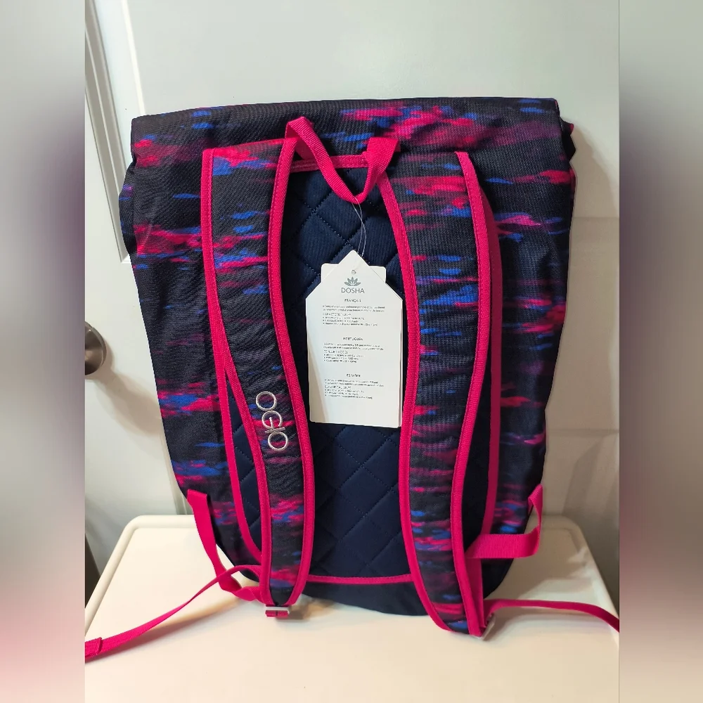 OGIO Dosha Laptop Backpack – FIT Collection, NWT, Purple/Pink/Blue